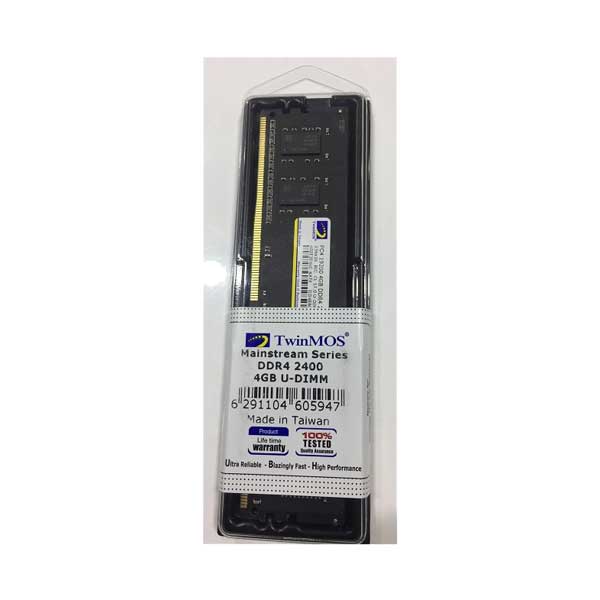 رم دسک تاپ توین موس DDR4 ظرفیت 4 گیگابایت 2400 مگاهرتز