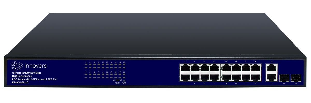 سوئیچ اینوورس مدل IN-10016GP-2C Rackmount1