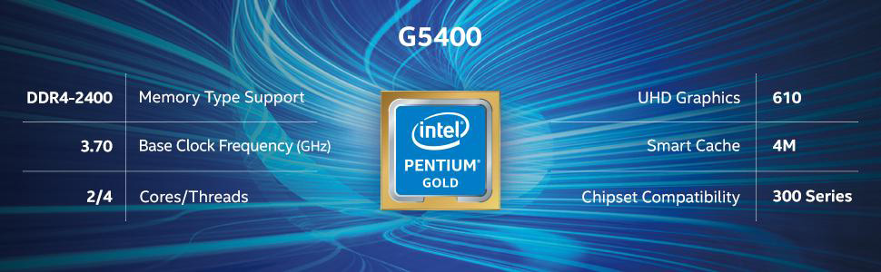 CPU INTEL PENTIUM G5400