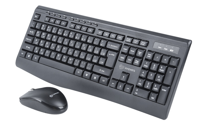 کیبورد و ماوس بی سیم اینوورس مدل IMK-280